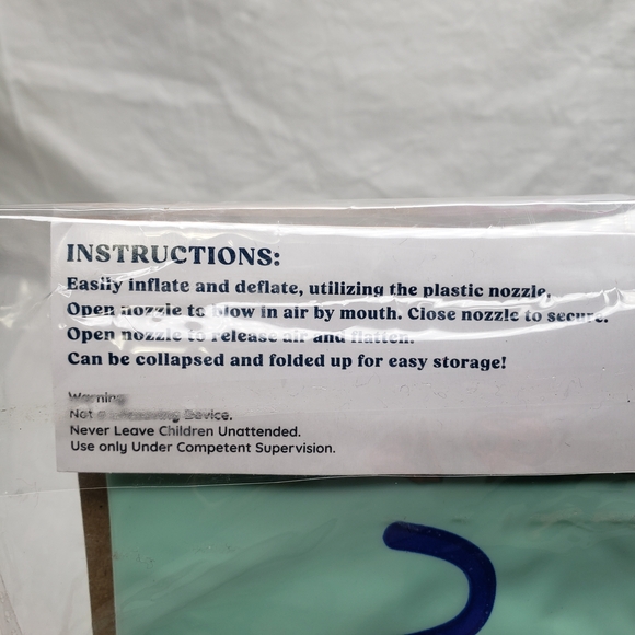 Colorful Seahorse Inflatable Pool Toy - Picture 3 of 3